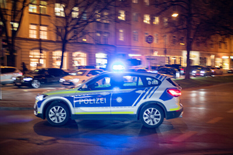 Coche de la policía alemana. Ep