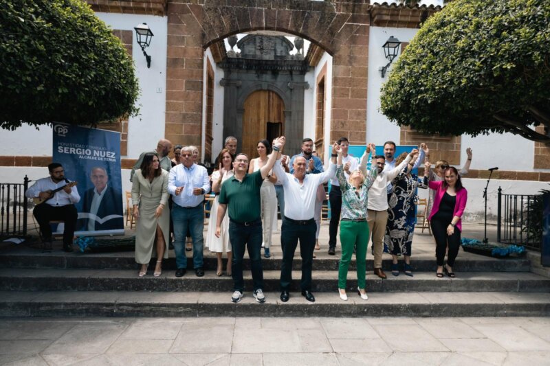 El PP presenta candidaturas en El Hierro, Gran Canaria y Tenerife