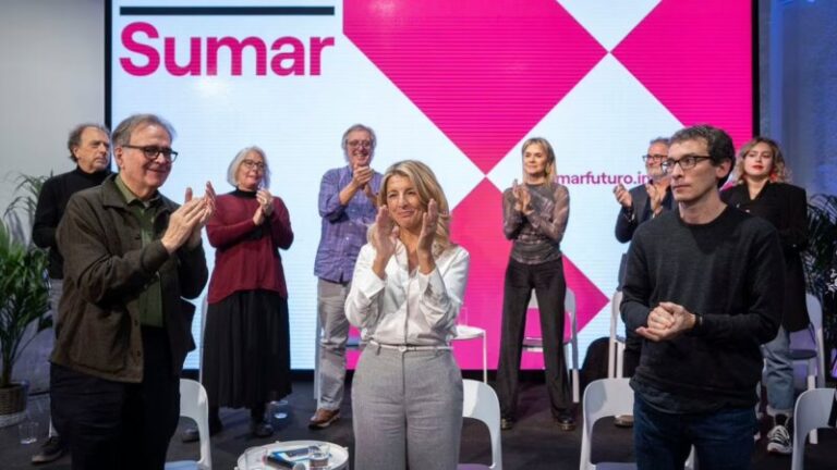 Continúan las reacciones políticas tras la presentación de SUMAR