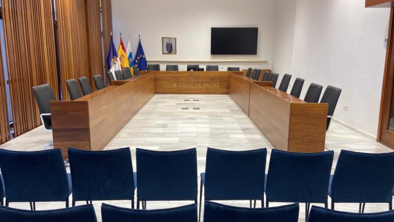 Salón de Plenos Cabildo de La Palma