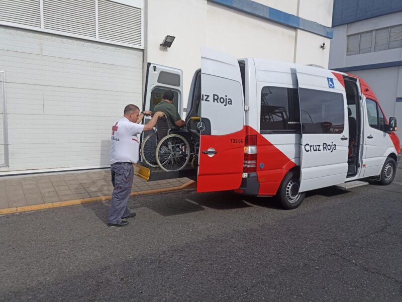 Transporte adaptado Cruz Roja