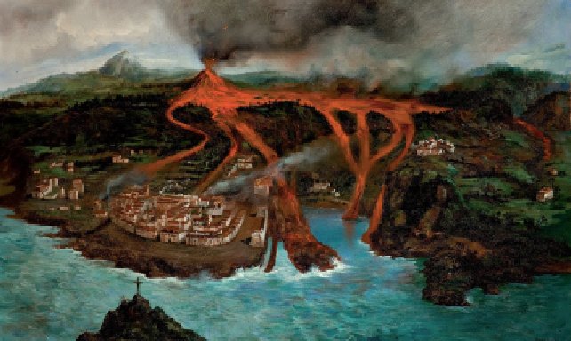 El IGN recuerda la erupción del 5 de mayo de 1706 en Garachico, de gran impacto económico