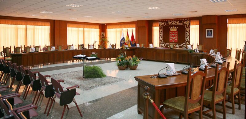 Salón de Plenos Cabildo de Lanzarote