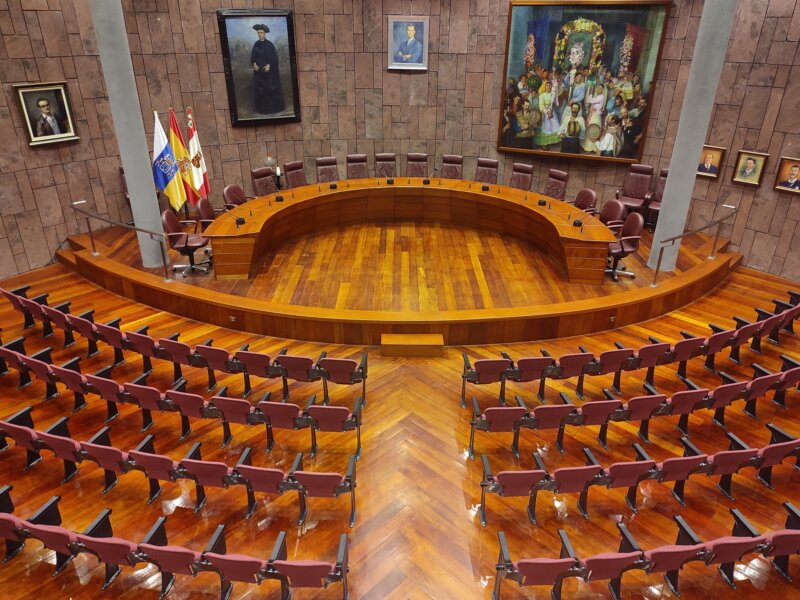 Salón de Plenos Cabildo de La Gomera