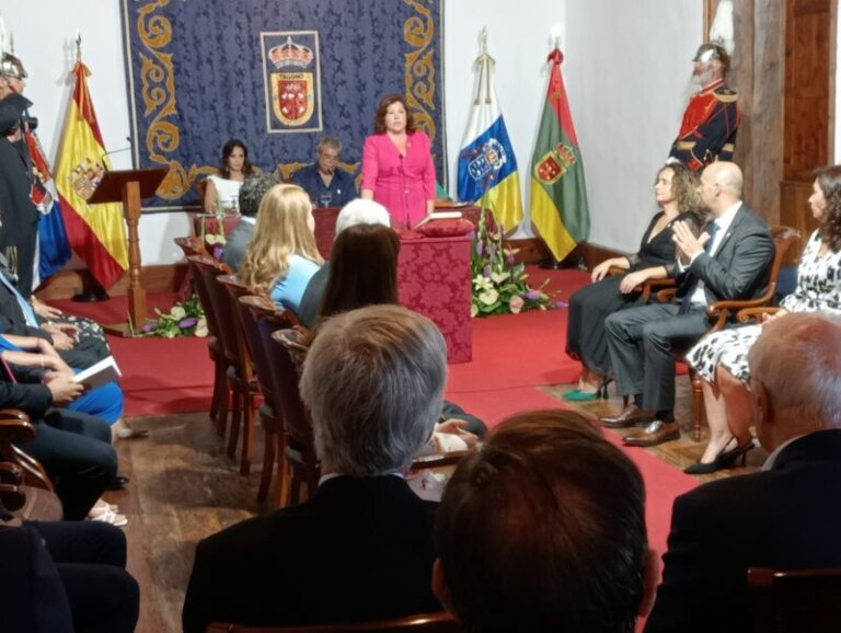 Constituido el Ayuntamiento de Tacoronte, el único que quedaba de toda Canarias