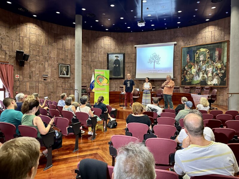 Toda la información relacionada con el Banco Insular de Tierras estará disponible en el sitio web del Cabildo insular