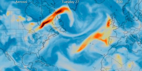 La calidad del aire empeora en Canarias por la calima y los incendios de Canadá