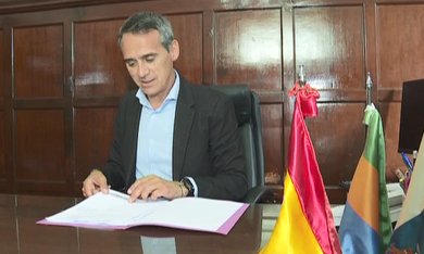 Javier Llamas, alcalde de Los Llanos afronta su mandato con el objetivo de la recuperación tras la erupción