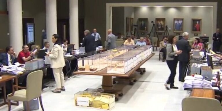 El Partido Popular pendiente del escrutinio de votos por parte de la Junta Electoral