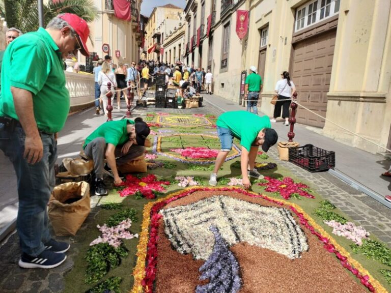 Celebración de la Infraoctava del Corpus Christi en La Orotava