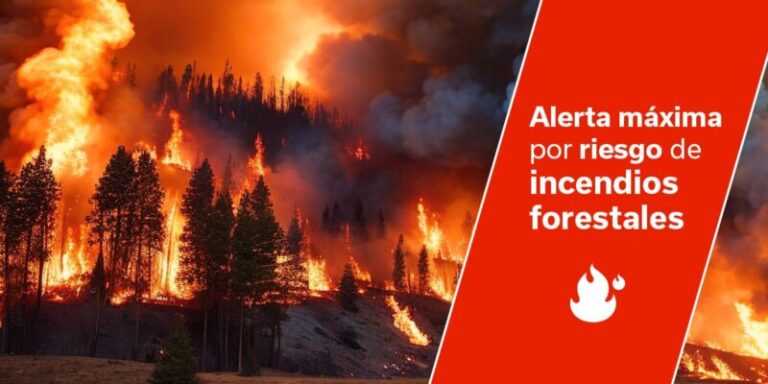 Alerta por incendio en todas las islas salvo Lanzarote y Fuerteventura