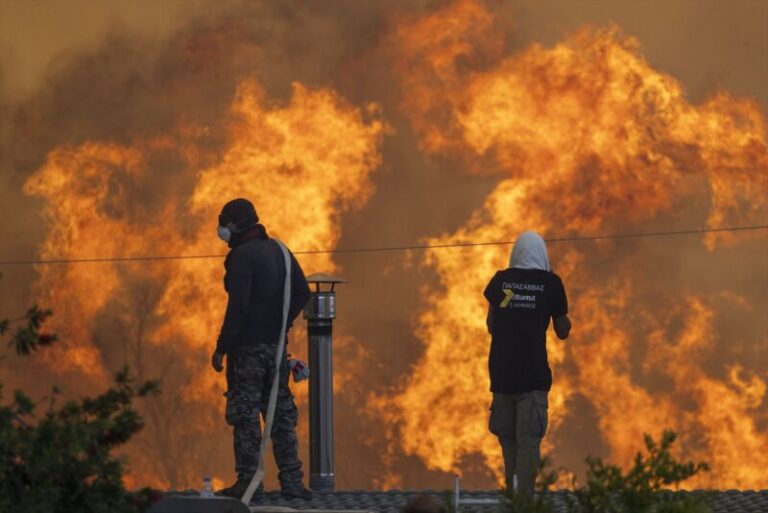 El Mediterráneo arde por culpa de los incendios forestales