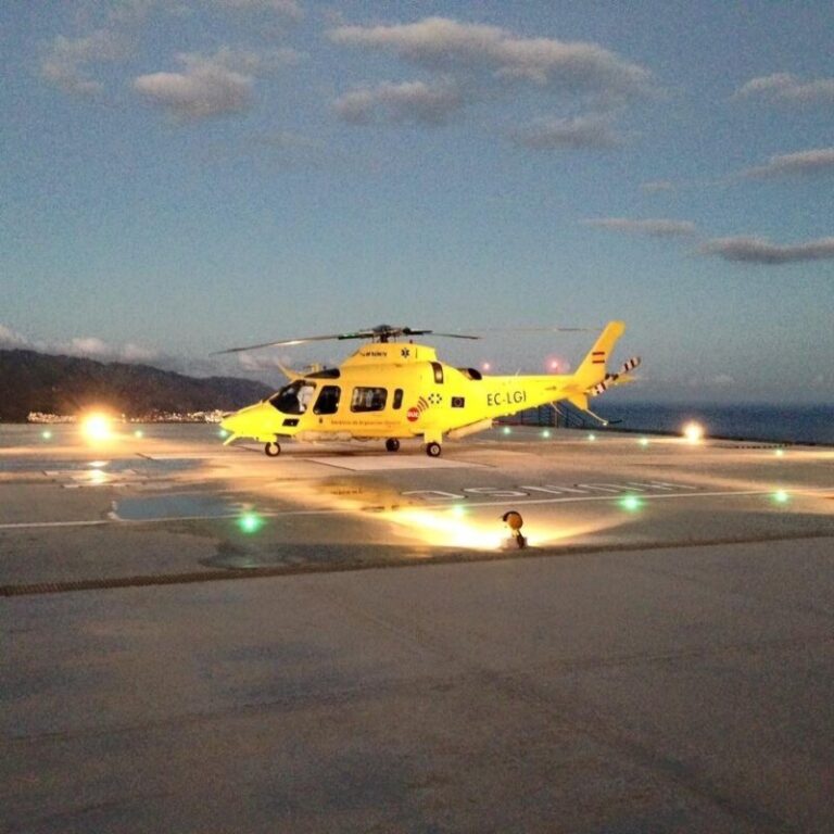 Sufre un accidente tras caer desde un edificio de apartamentos en Gran Canaria