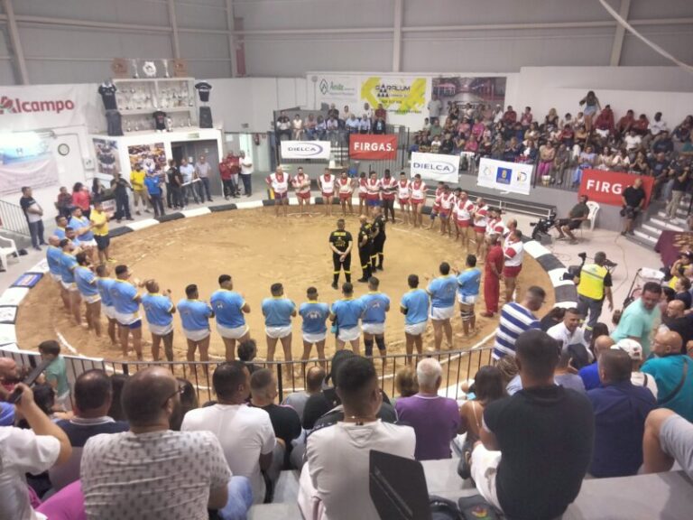El CL Almogarén campeón del Torneo de lucha corrida de Tercera en Gran Canaria
