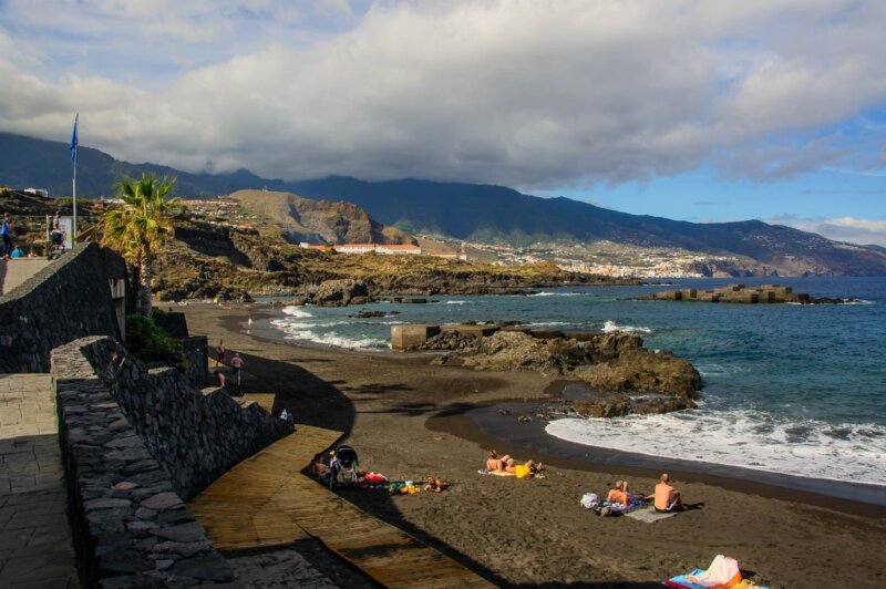 Breña Alta presenta el proyecto del Mirador del Risco de La Concepción. (ARCHIVO) Playa de Los Cancajos, en Breña Alta. 