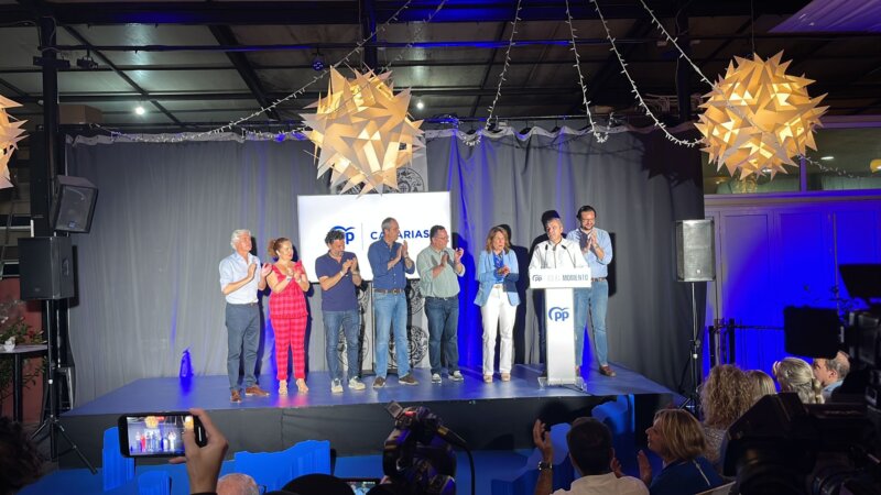23J Sede PP en Gran Canaria durante noche electoral 