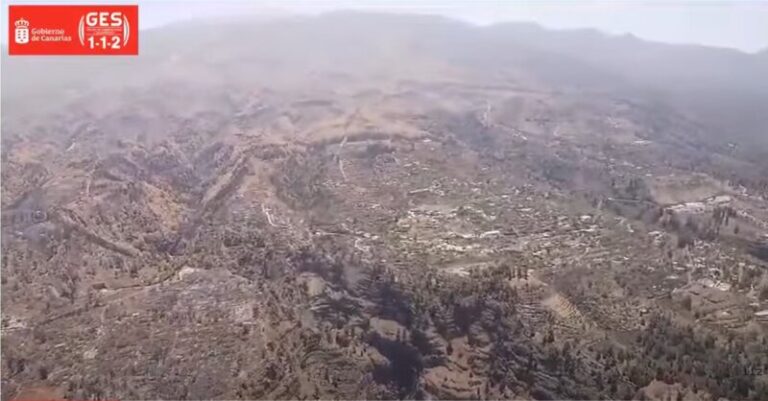 El incendio de La Palma se da por controlado y baja a nivel 1