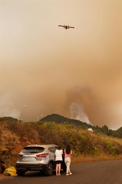 Incendio declarado en Tenerife 17/08/23
