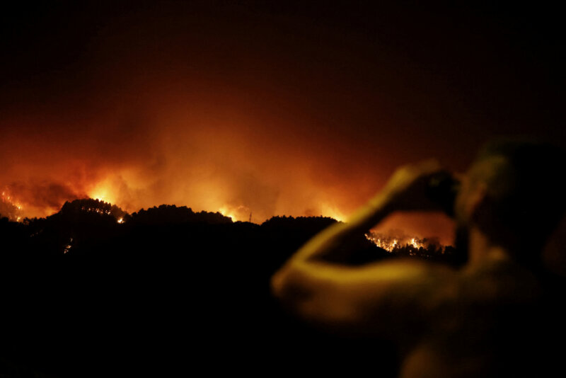 El incendio de Tenerife en imágenes