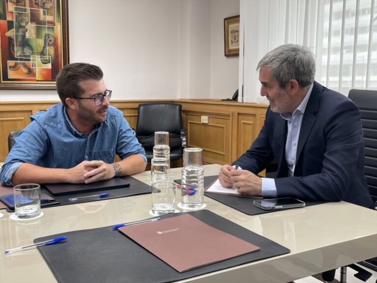 Clavijo se reúne con el Comité para el Cambio Climático y el Fomento de la Economía Circular y Azul