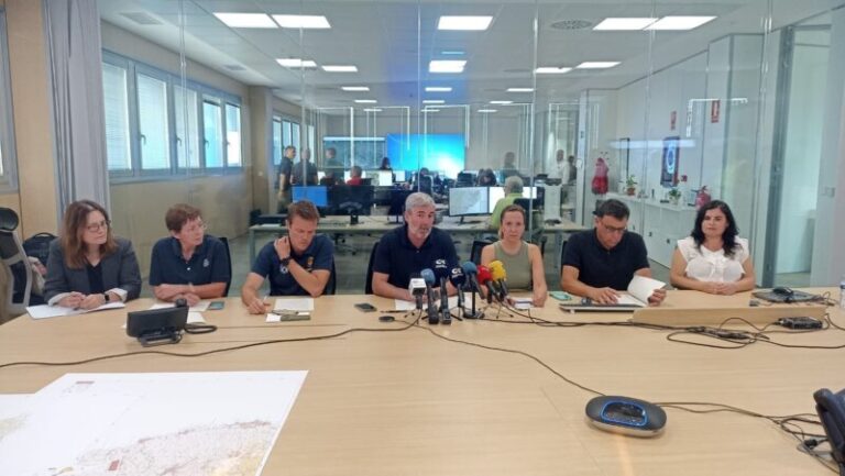 Efectivos de Gran Canaria y Lanzarote se suman a las labores de extinción en Tenerife