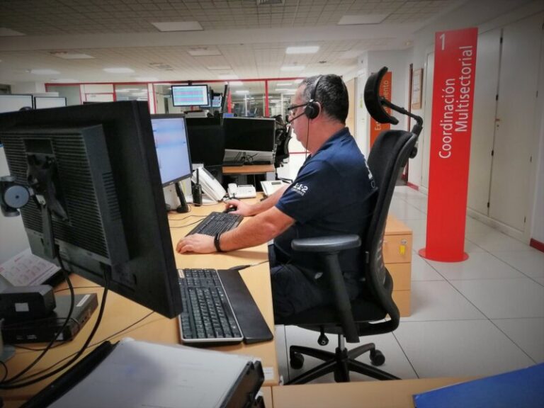 Dos heridos tras una colisión en la TF-1