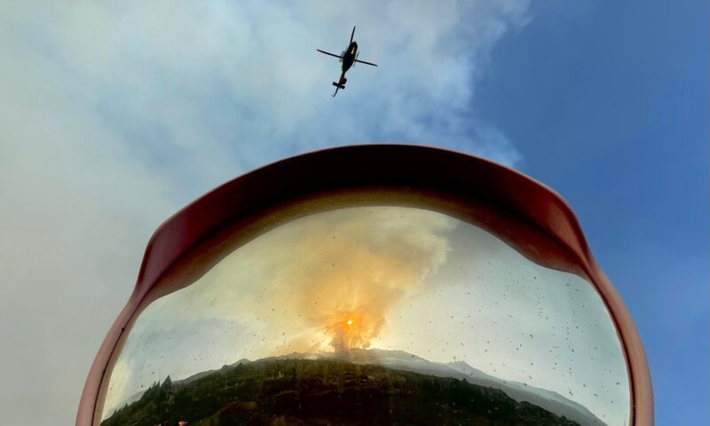 Incendio declarado en Tenerife 17/08/23