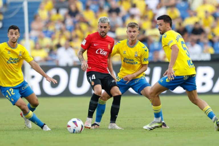 1-1. La UD Las Palmas empata contra el Mallorca