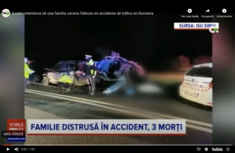 Condenado a 20 años el conductor que mató a una estudiante de Erasmus y su familia en Rumanía