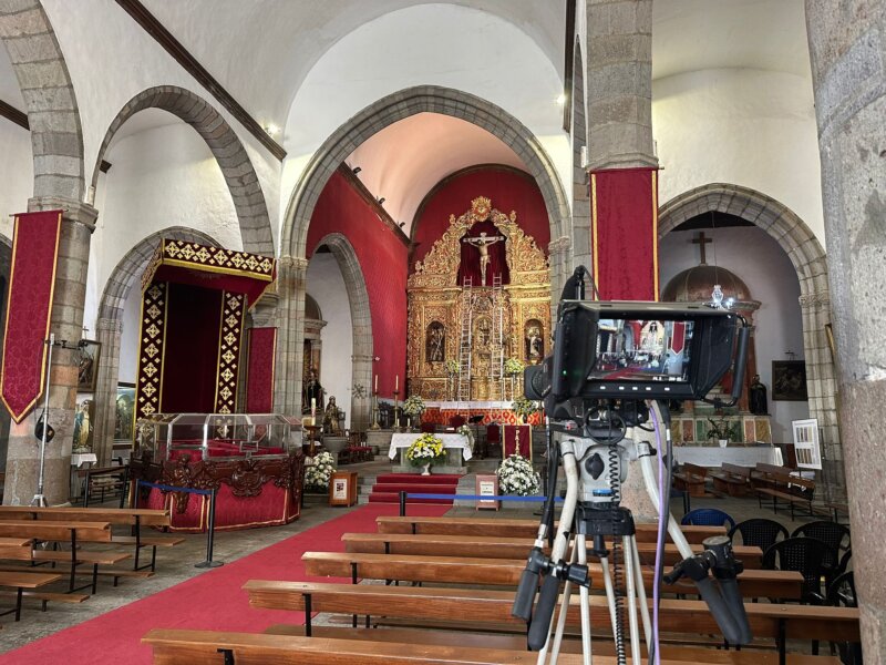 La Santa Misa concluye la bajada del Santísimo Cristo de Telde