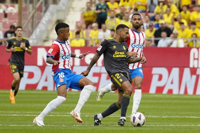La UD Las Palmas, el equipo menos goleador del fútbol profesional