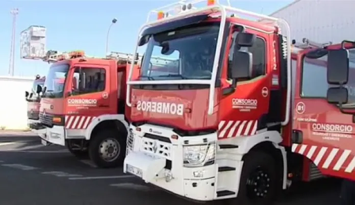 Heridas dos mujeres tras el choque de dos vehículos en Lanzarote