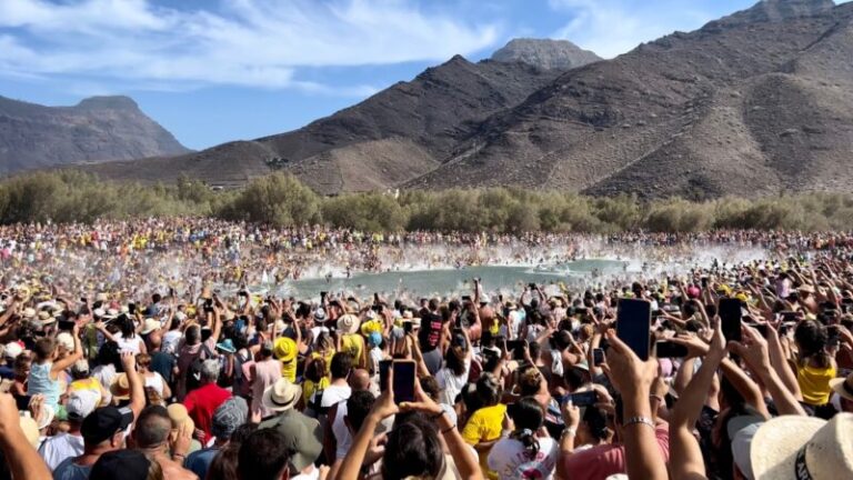 Vuelve la popular Fiesta del Charco de La Aldea a Televisión Canaria