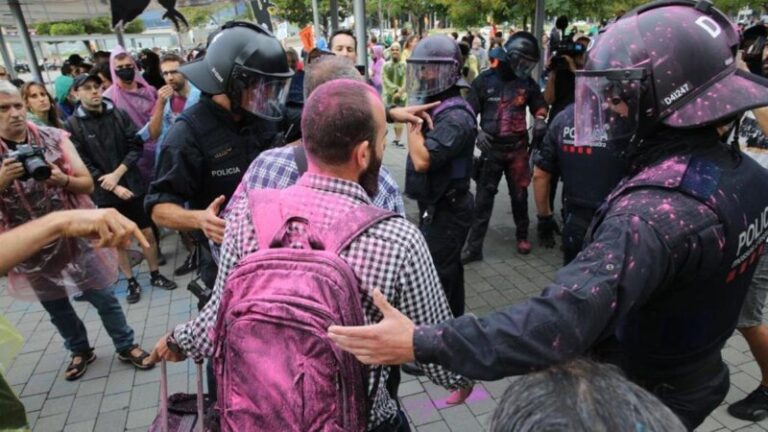 Boicot al sector inmobiliario en Barcelona