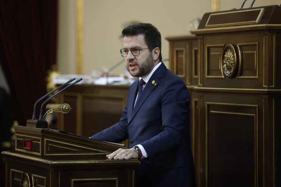 Aragonés en el Senado. Efe