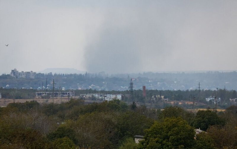 La ciudad de Avdivka. Imagen Reuters