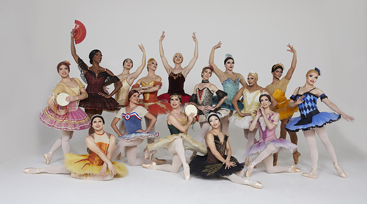 Un canario como bailarín principal en el Ballet Trockadero