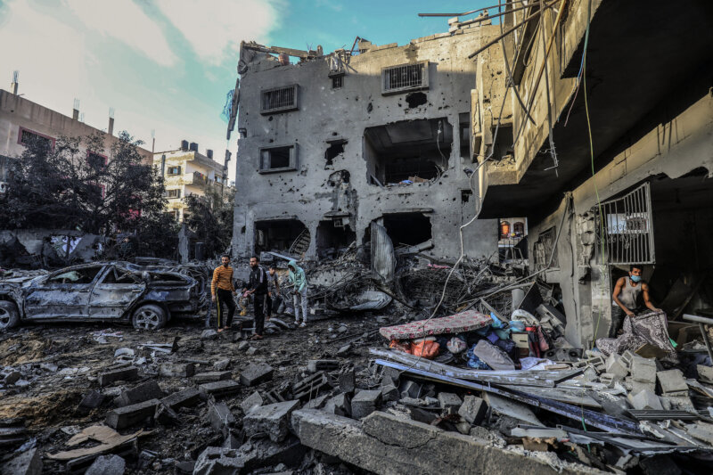 Bombardeos de Israel. EP