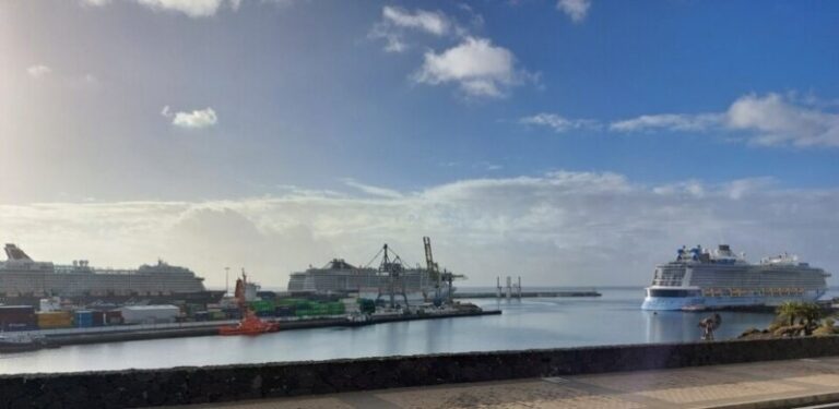Arrecife recibe un 86% más de cruceristas en lo que va de año, hasta 287.995 personas