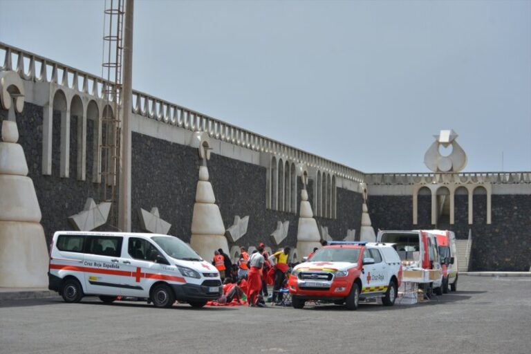 Más de 600 migrantes llegaron este domingo a las costas canarias