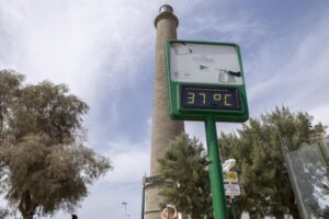 Maspalomas. Calor. EFE