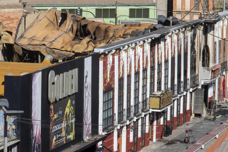 Incendio discotecas de Murcia en octubre 2023