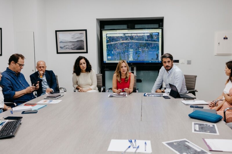 Cabildo de Tenerife y Ayuntamiento de La Laguna han presentado medidas para mejorar la movilidad de la TF-5 / Cabildo de Tenerife