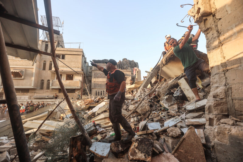 Bombardeos Gaza. EP