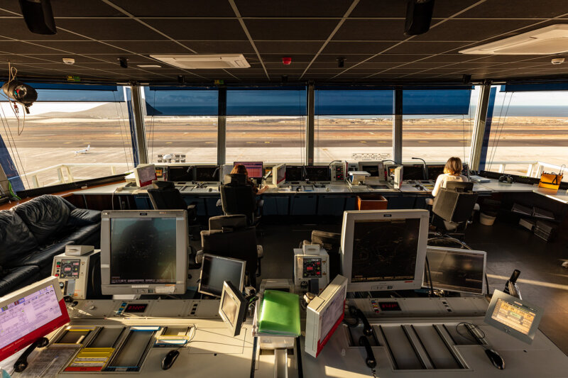 Torre de control del aeropuerto de Tenerife Sur / ENAIRE