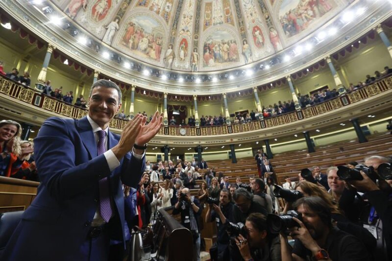 Investidura Pedro Sánchez. Efe
