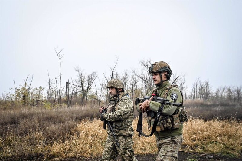 Imagen de archivo de militares ucranianos.- Europa Press/Contacto/Dmytro Smolienko