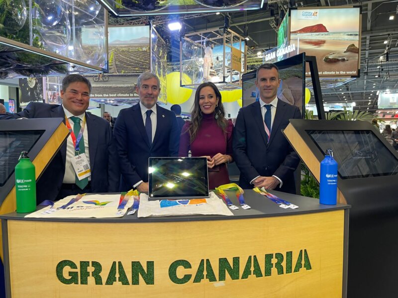 Stand de Gran Canaria en la World Travel Market / Ayuntamiento de Mogán