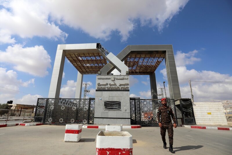 El paso de Rafá, en la frontera entre Egipto y la Franja de Gaza - Ashraf Amra/APA Images via ZUMA / DPA - Archivo