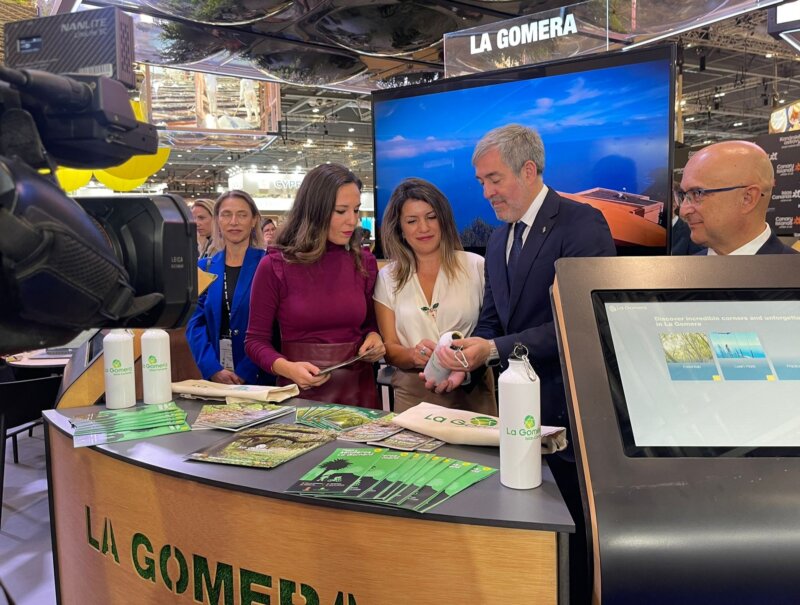 Stand de La Gomera en el espacio de Canarias en la World Travel Market / Cabildo de La Gomera